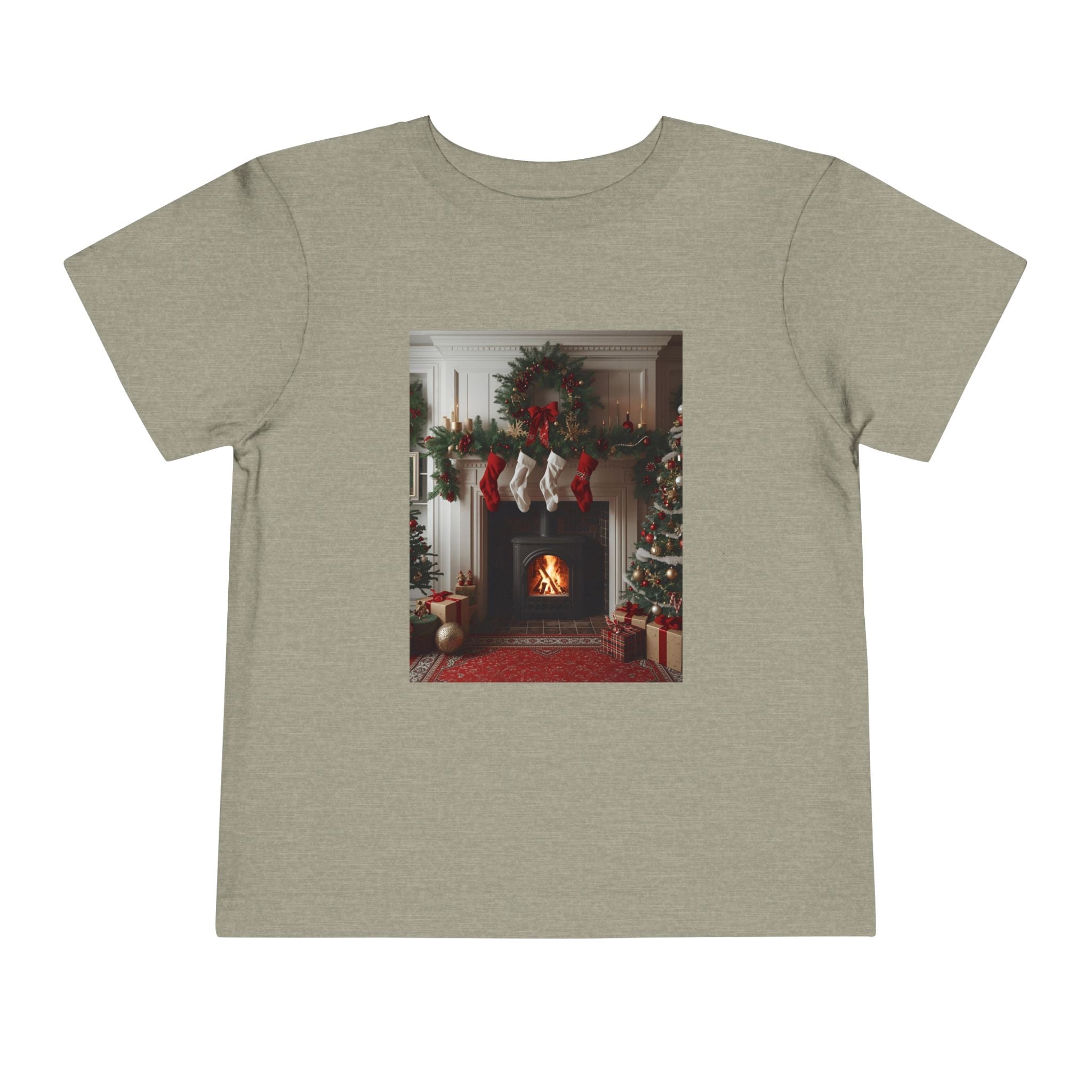 Cozy Christmas Toddler Tee, Holiday Kids Shirt, Cute Winter Tee, Toddler Christmas Outfit, Festive Short Sleeve Shirt