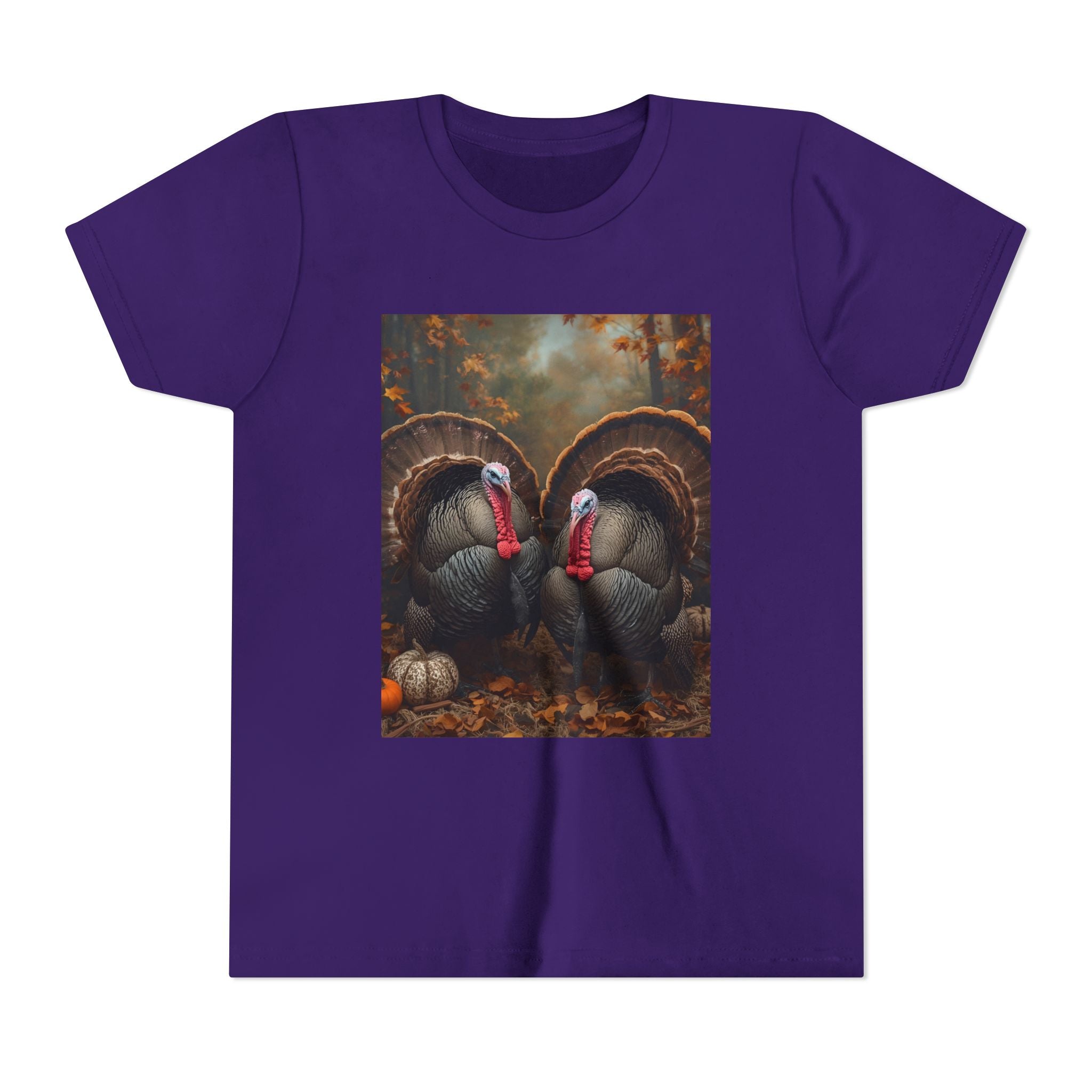 Thanksgiving Turkey Youth Short Sleeve Tee