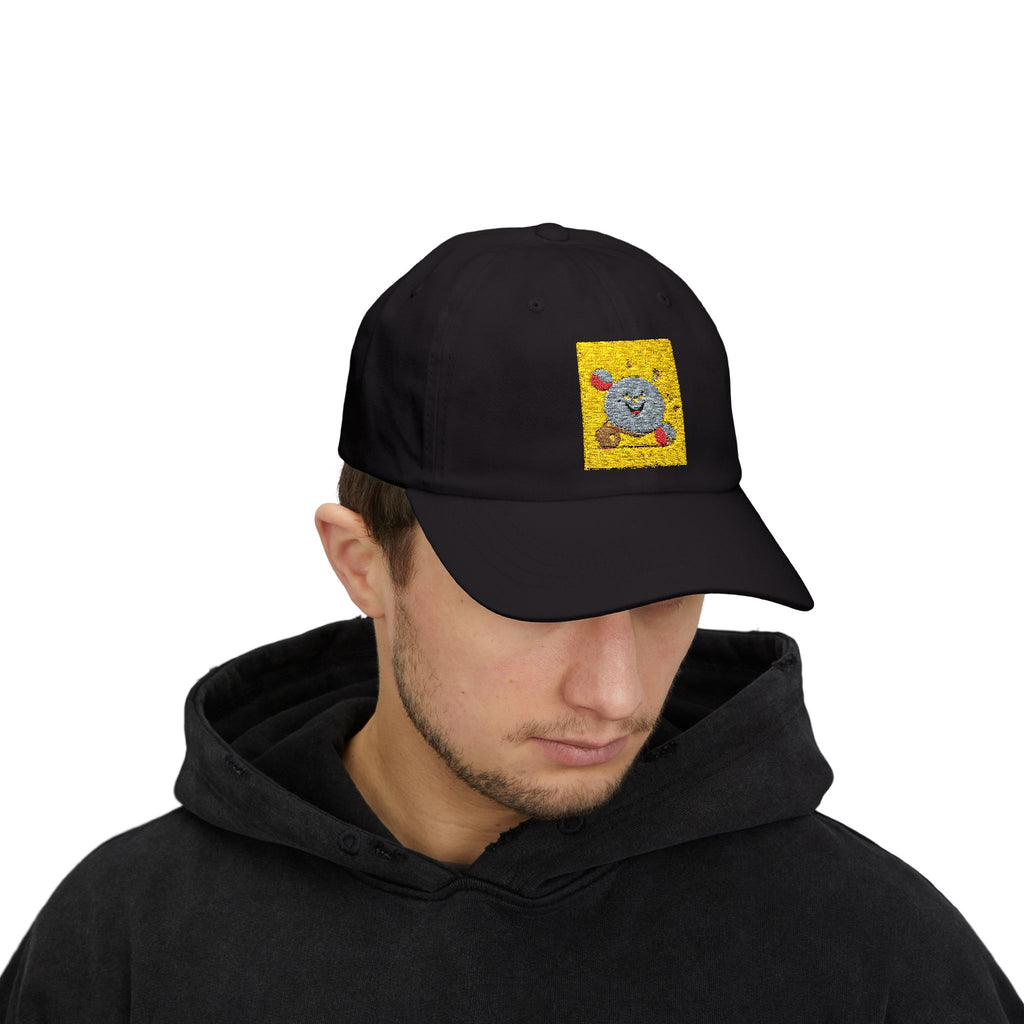 Whimsical Colorful Classic Dad Cap - Fun Vintage Embroidery, Ideal Gift for Father's Day, Casual Wear, Summer Outing, Unique Accessory