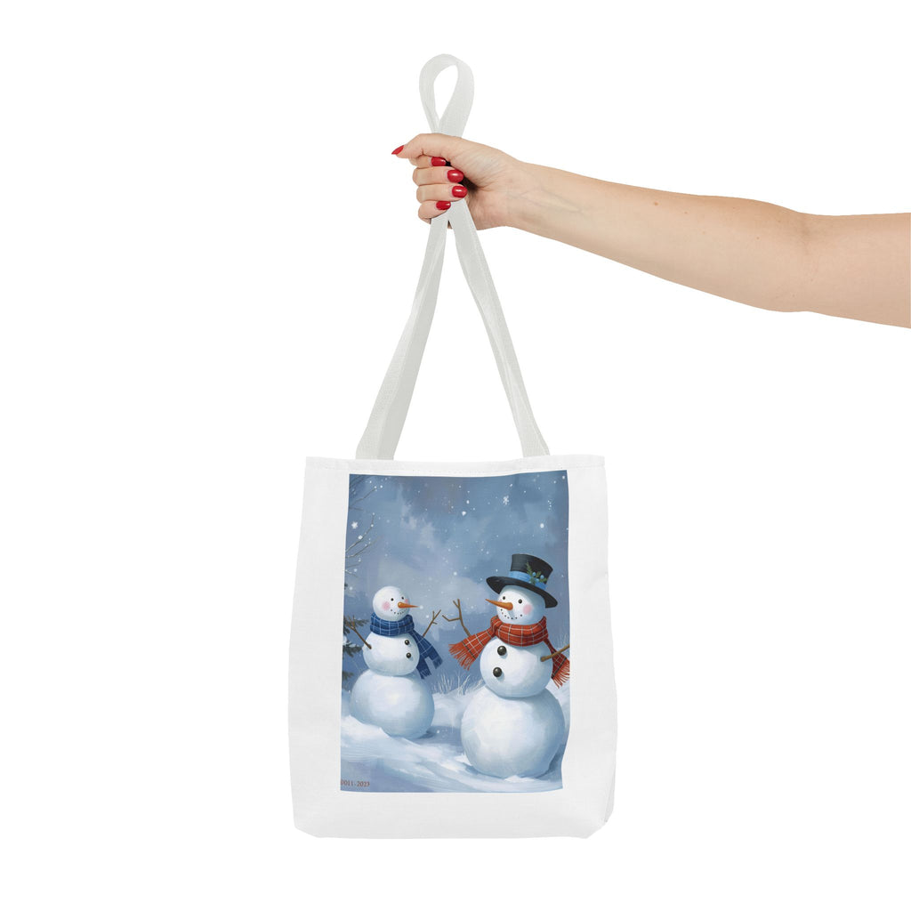 Christmas Snowman Family Tote Bag (AOP)