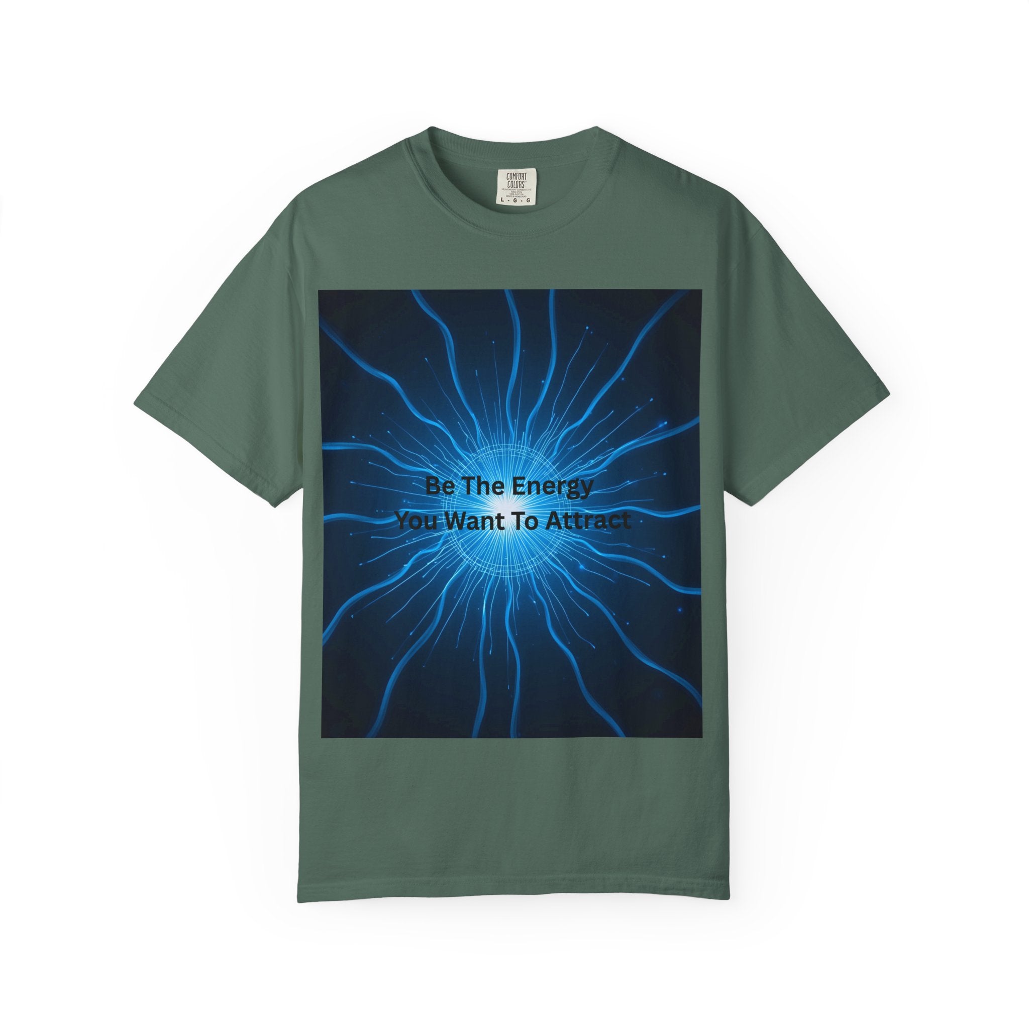 Be The Energy You Want To Attract Unisex Inspirational Energy T-Shirt, Motivational Tee, Mindfulness Shirt, Conscious Living Apparel, Gift for Positive Vibes