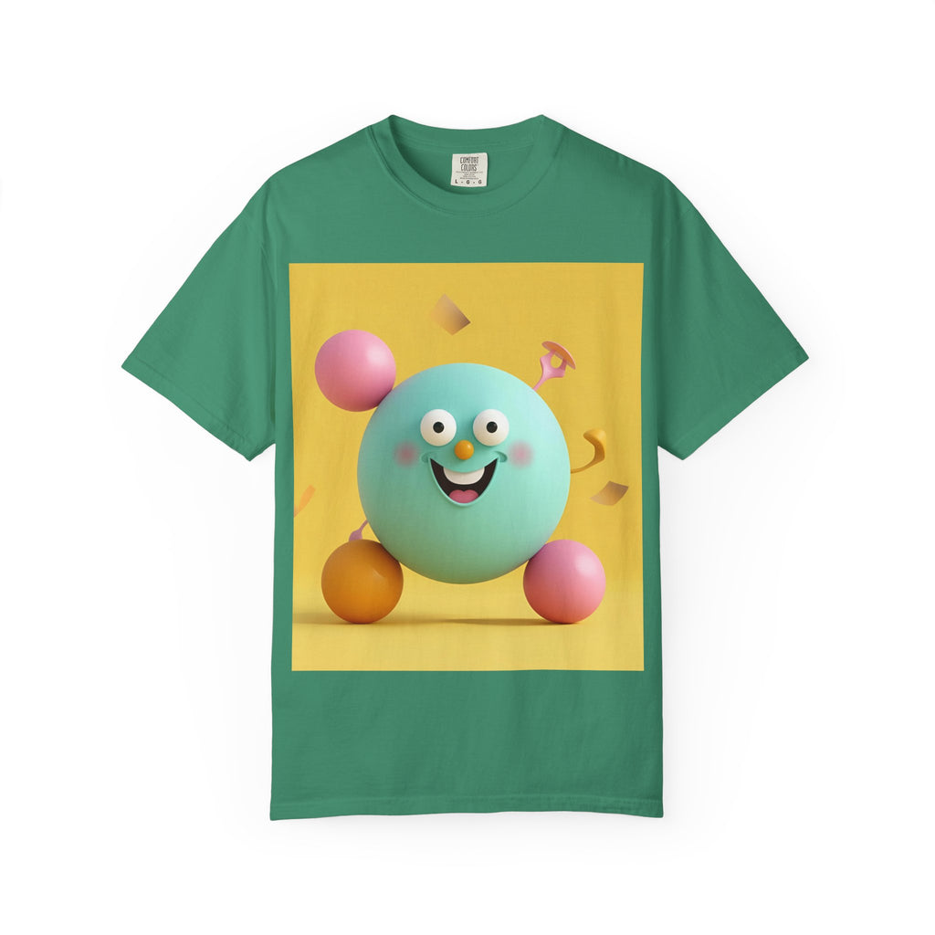 Playful Colorful Cartoon T-Shirt for Fun-Loving Souls, Graphic Tee, Gift for Kids & Adults, Birthday Party Outfit, Casual Wear, Housewarming Gift