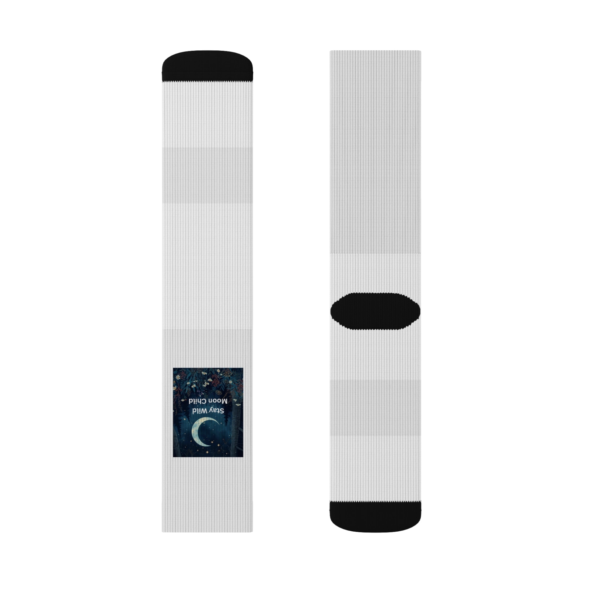 Stay Wild Moon Child Sublimation Socks