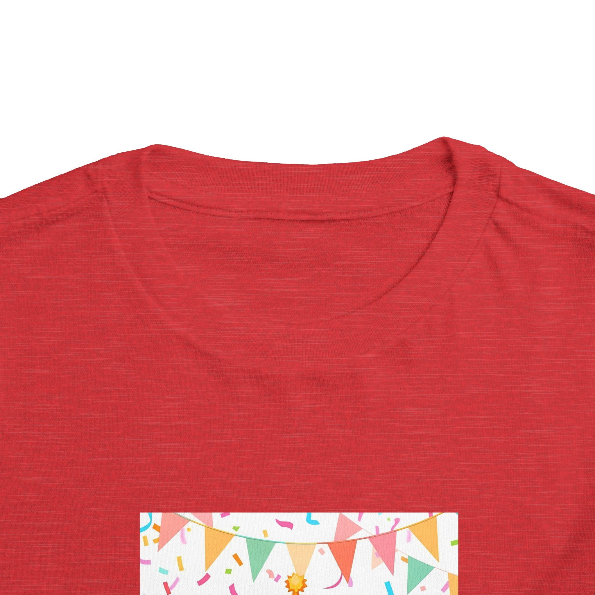 Party Animal With Squirl Toddler Short Sleeve Tee