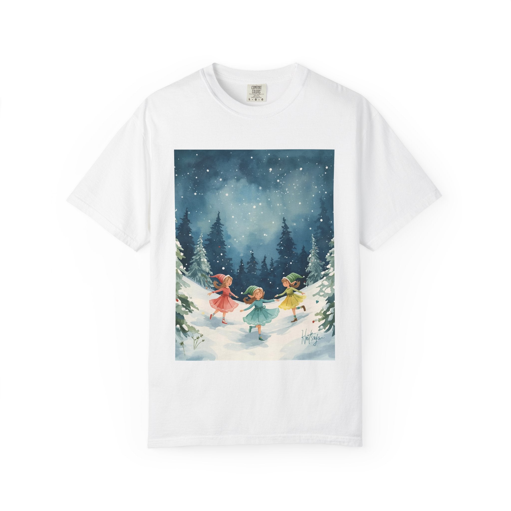 Winter Wonderland T-Shirt, Holiday Gift, Unisex Tee, Cozy Winter Apparel, Snowy Scene Shirt, Christmas Fashion