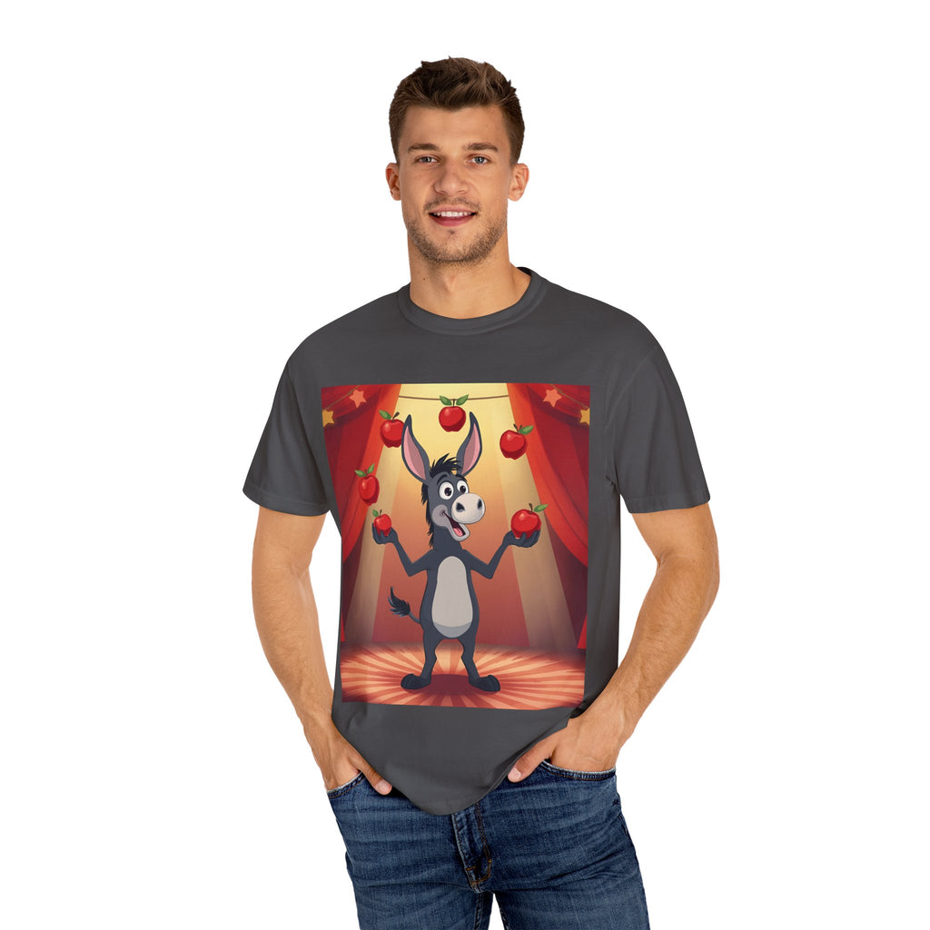 Donkey Cartoon T-Shirt for Fun Lovers, Perfect for Gifts, Casual Wear, Birthday Parties, Animal Theme, Unique Style