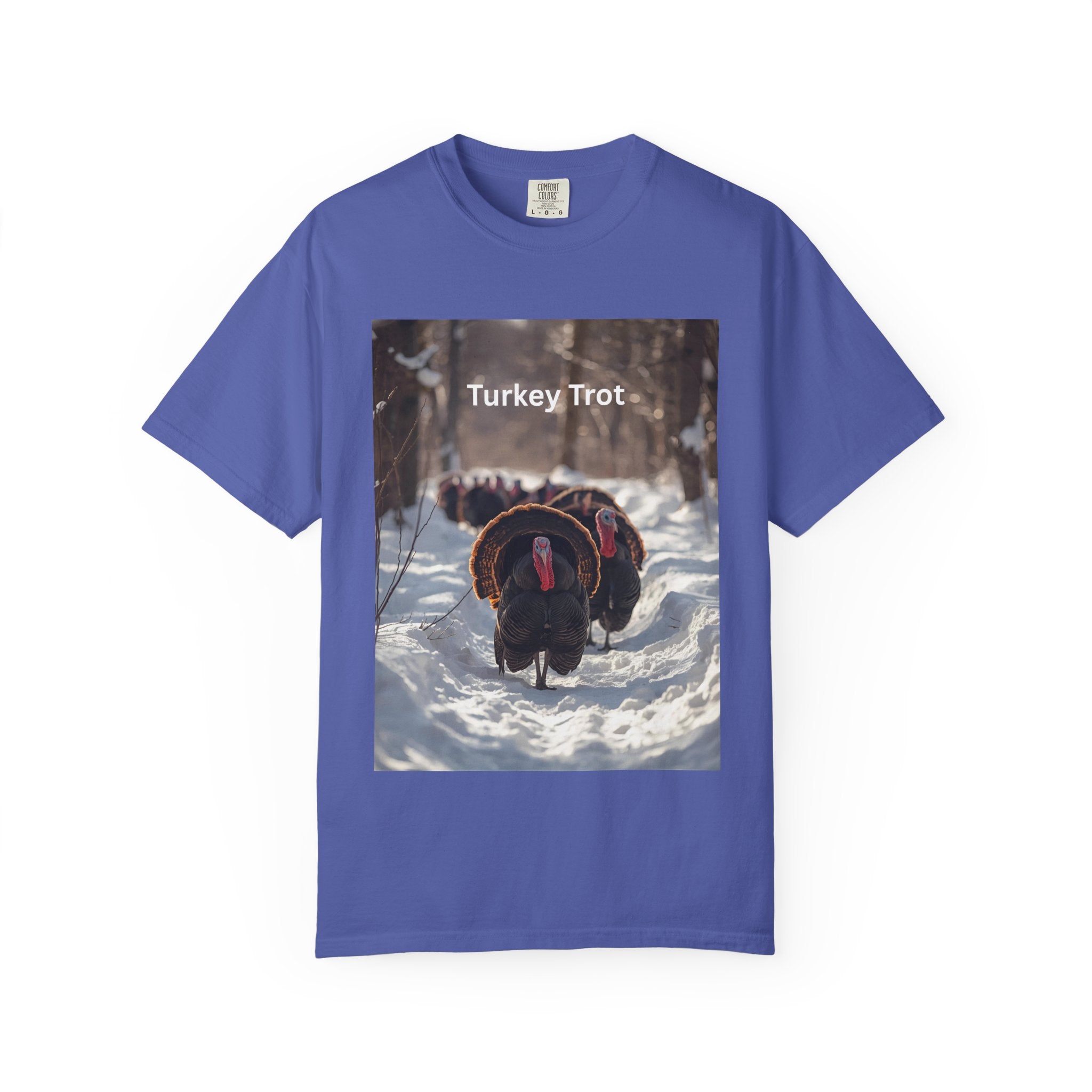 Turkey Trot Unisex T-Shirt, Casual Tee, Thanksgiving Apparel, Outdoor Fun Shirt, Festival Wear, Holiday Gift Idea