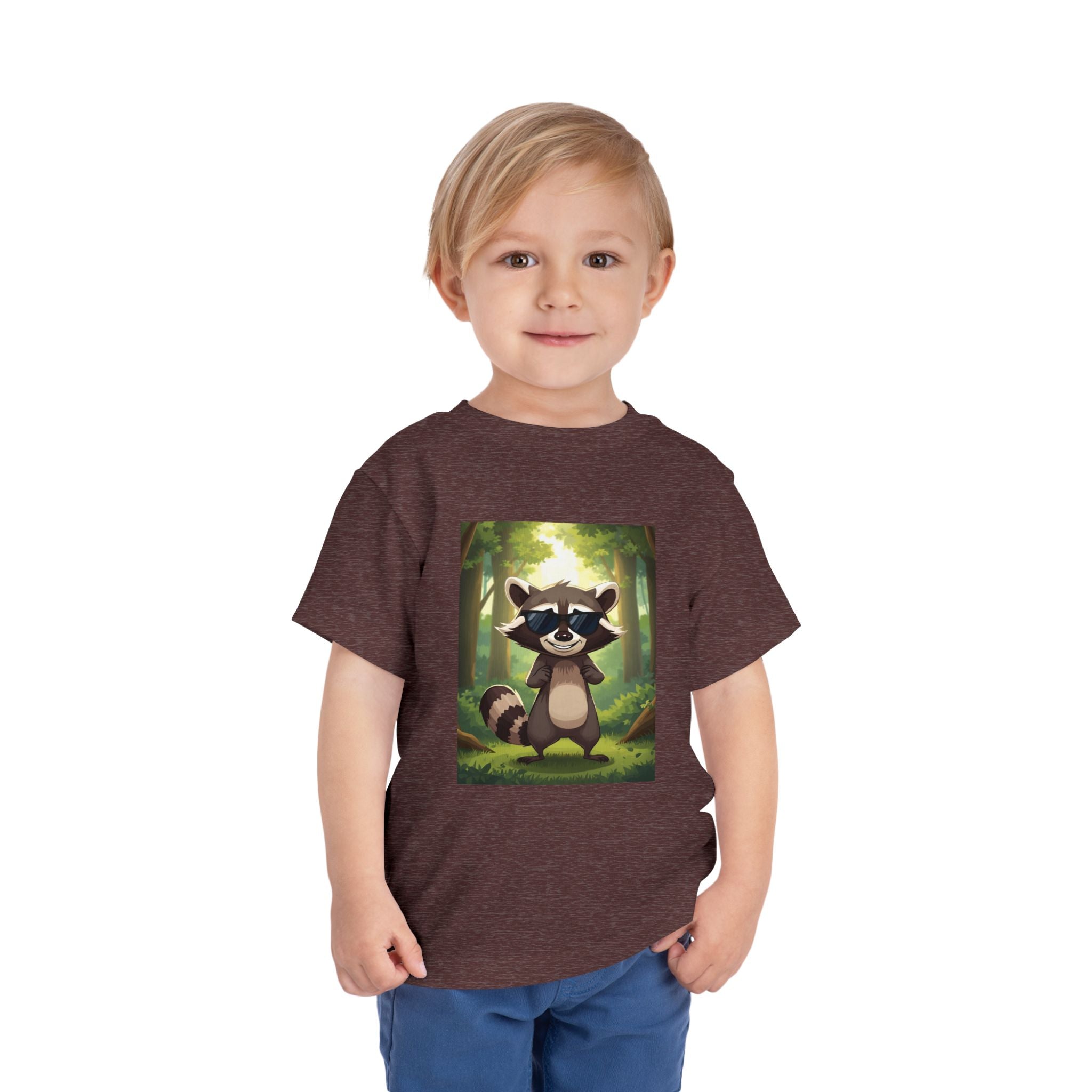 Raccoon Toddler Short Sleeve Tee