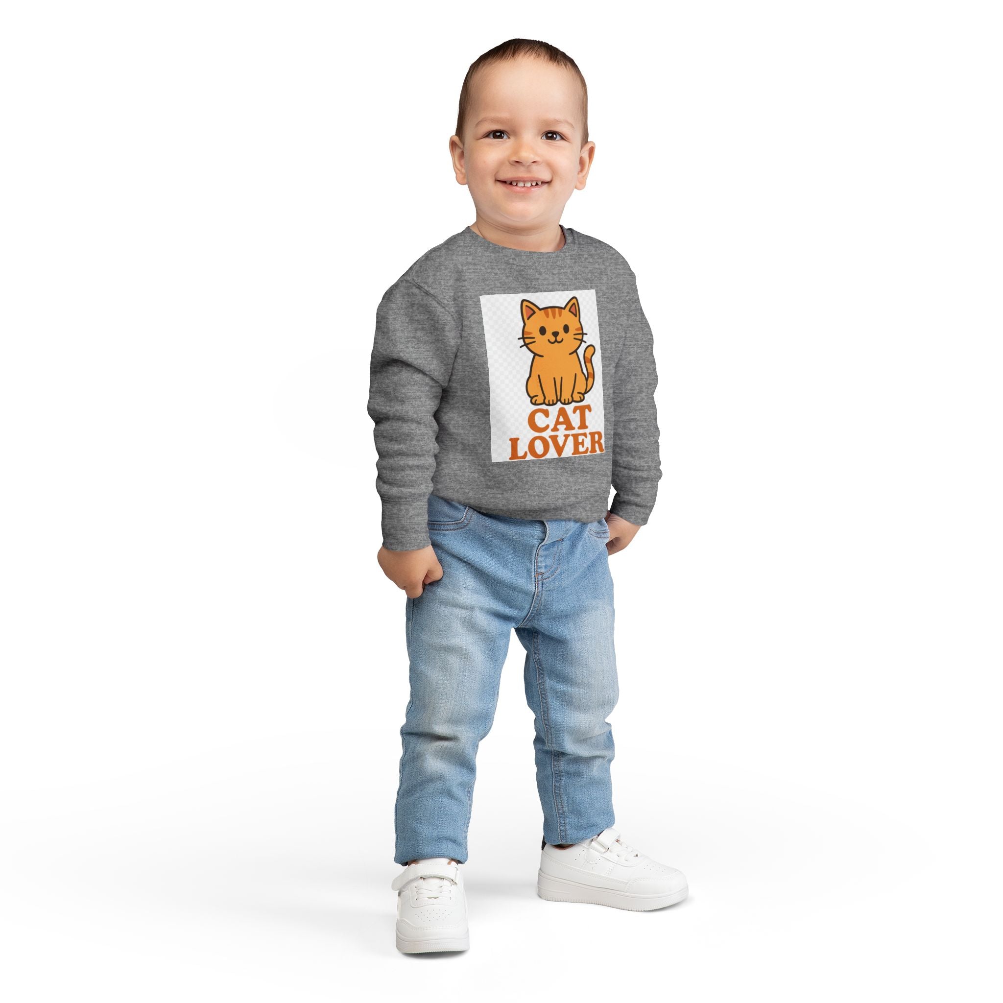 Cat Lover Toddler Sweatshirt