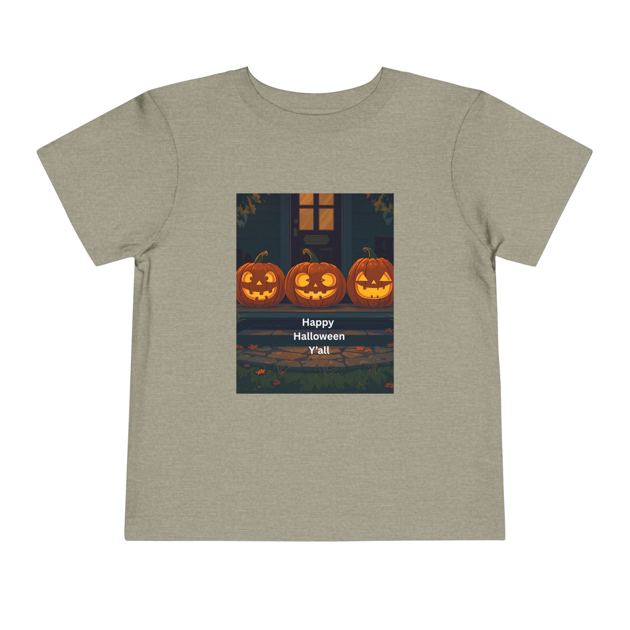 Spooky Pumpkin Toddler Short Sleeve Tee