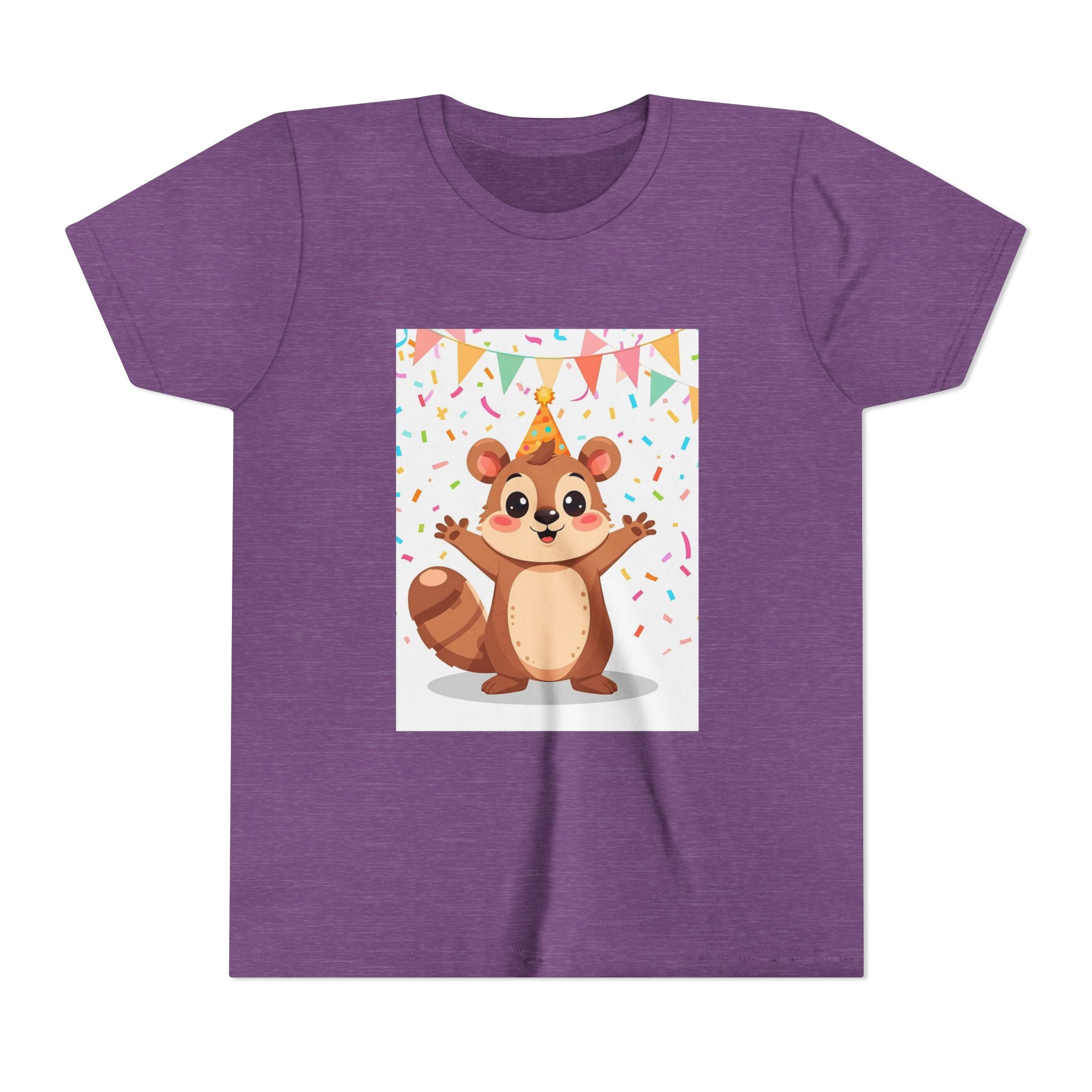 Squirl Birthday Youth Short Sleeve Tee