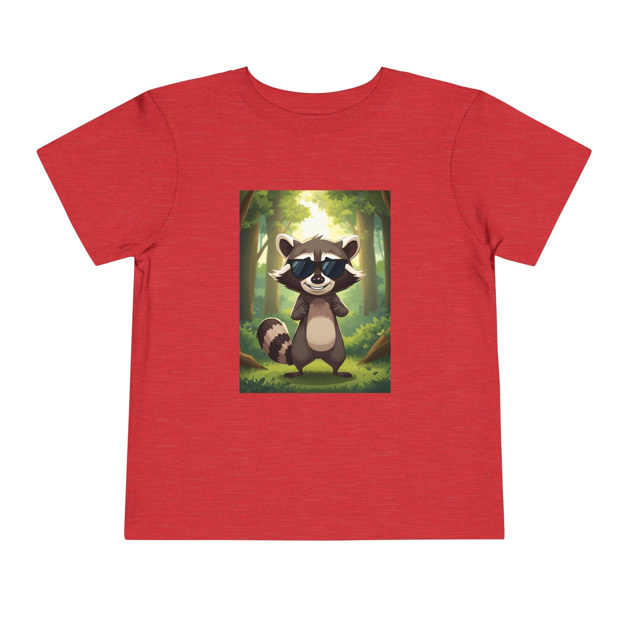 Raccoon Toddler Short Sleeve Tee