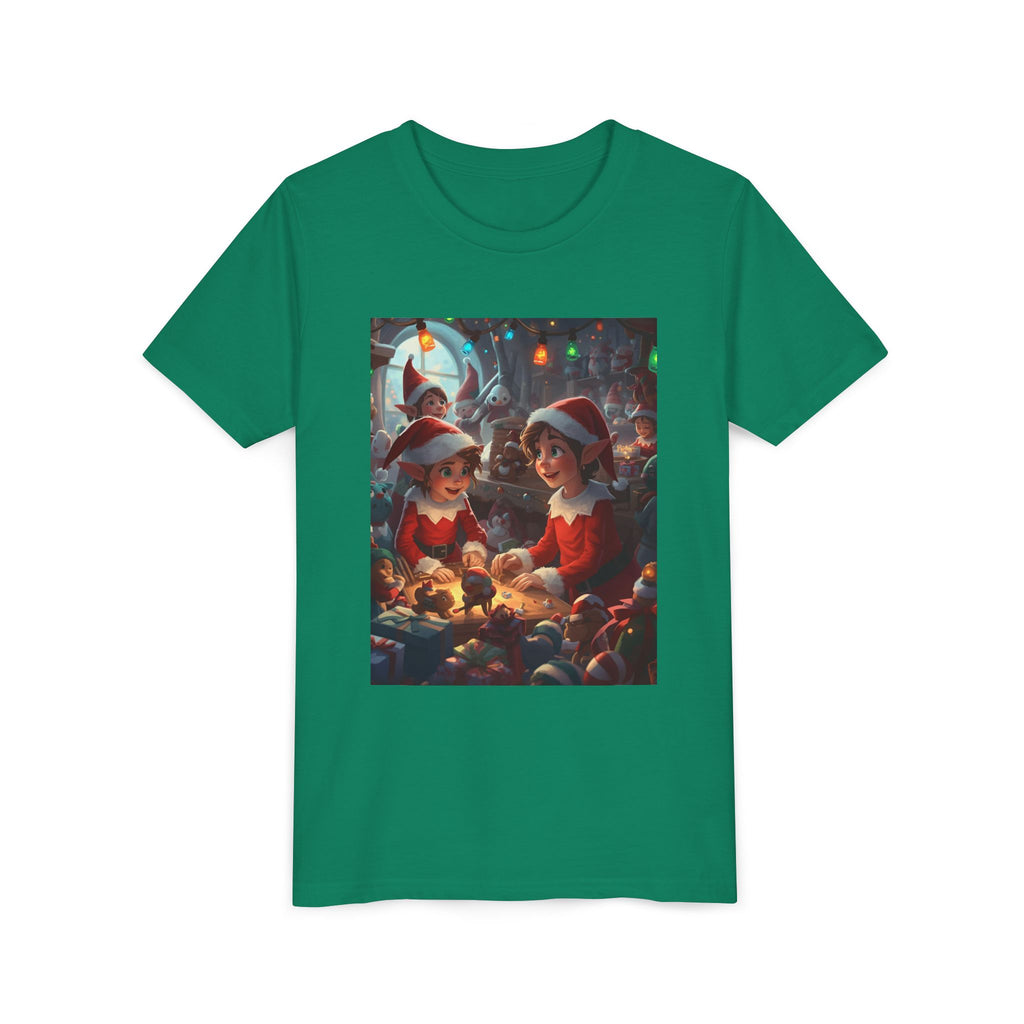 Christmas Elf Youth Short Sleeve Tee