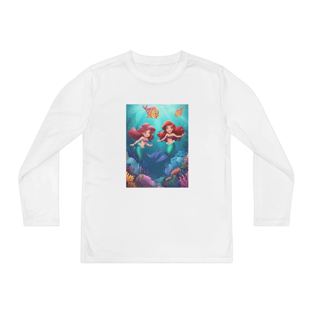 Mermaid Youth Long Sleeve Competitor Tee