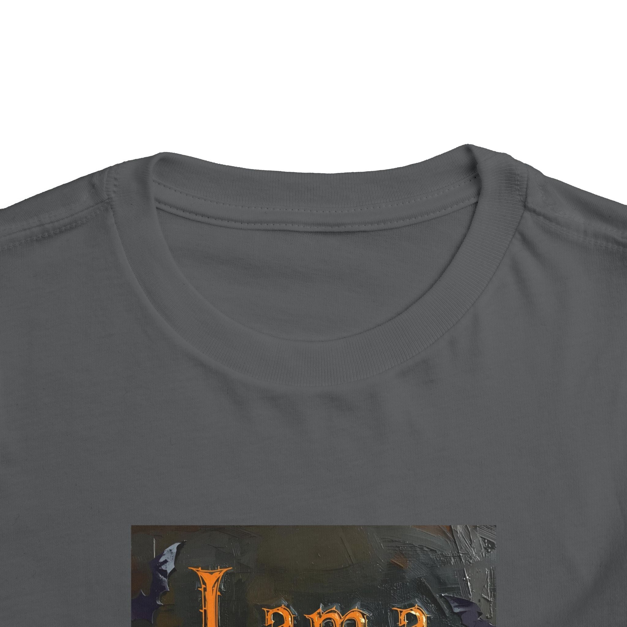 I Am A Halloween Baby Toddler Short Sleeve Tee