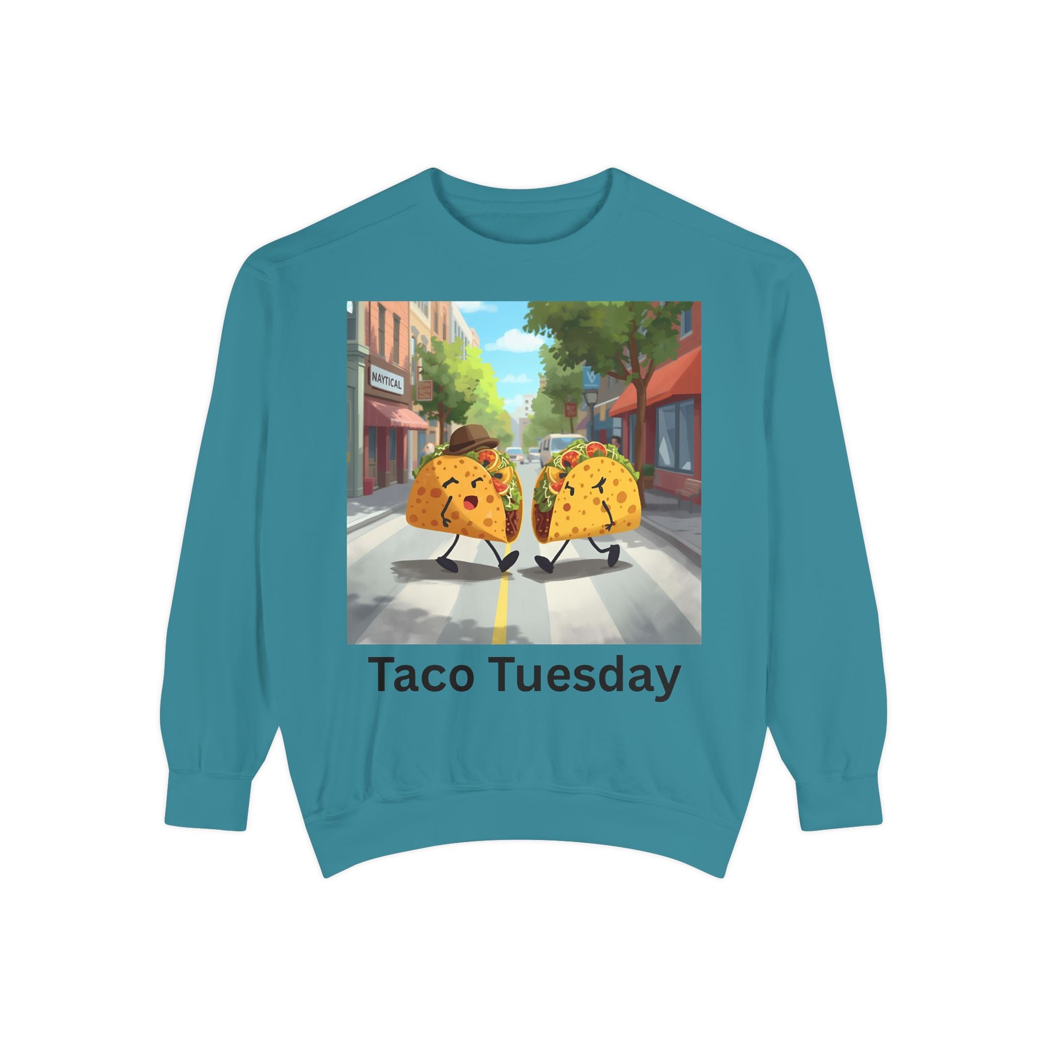 Taco Tuesday Unisex Garment-Dyed Sweatshirt