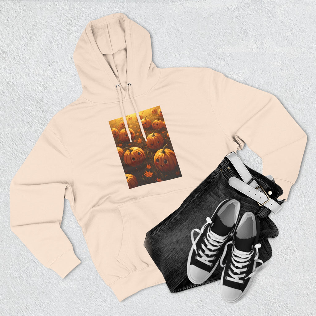 Cozy Pumpkin Hoodie, Fall Apparel, Halloween Gift, Pumpkin Patch Sweater, Autumn Clothing, Seasonal Style