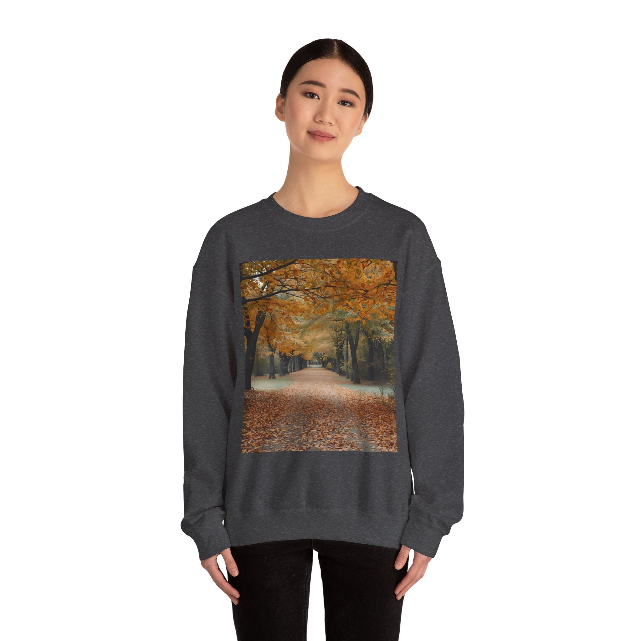 Autumn Vibes Unisex Heavy Blend™ Crewneck Sweatshirt