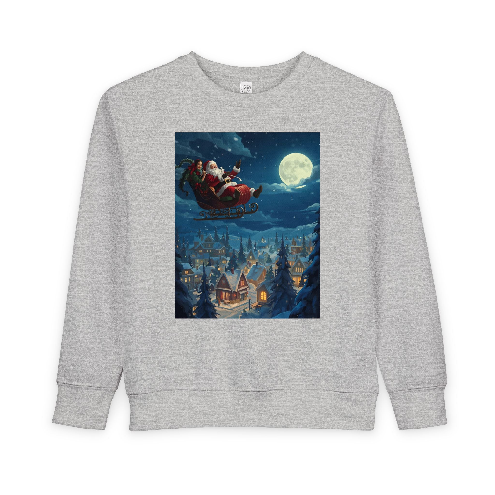 Santa Christmas Toddler Sweatshirt