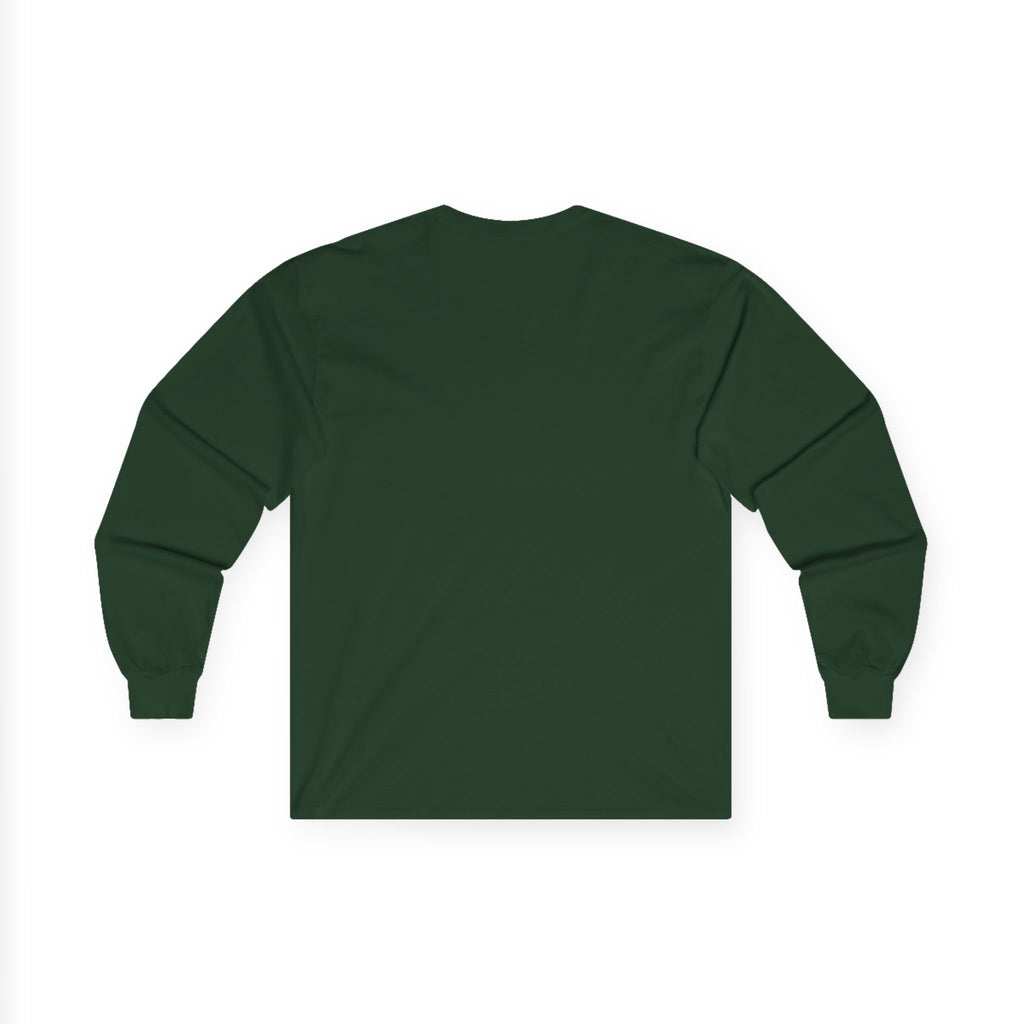 Christmas Polar Bear Long Sleeve Tee, Unisex Long Sleeve Shirt, Holiday Attire, Winter Wear, Cute Animal Apparel, Gift for Him and Her