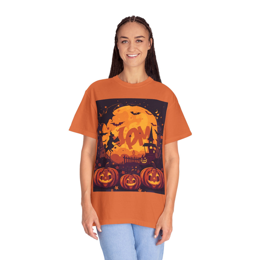 Halloween Pumpkin Graphic Tee, Unisex T-shirt, Spooky Shirt, Pumpkin Shirt, Fall Fashion, Halloween Costume, Autumn Apparel