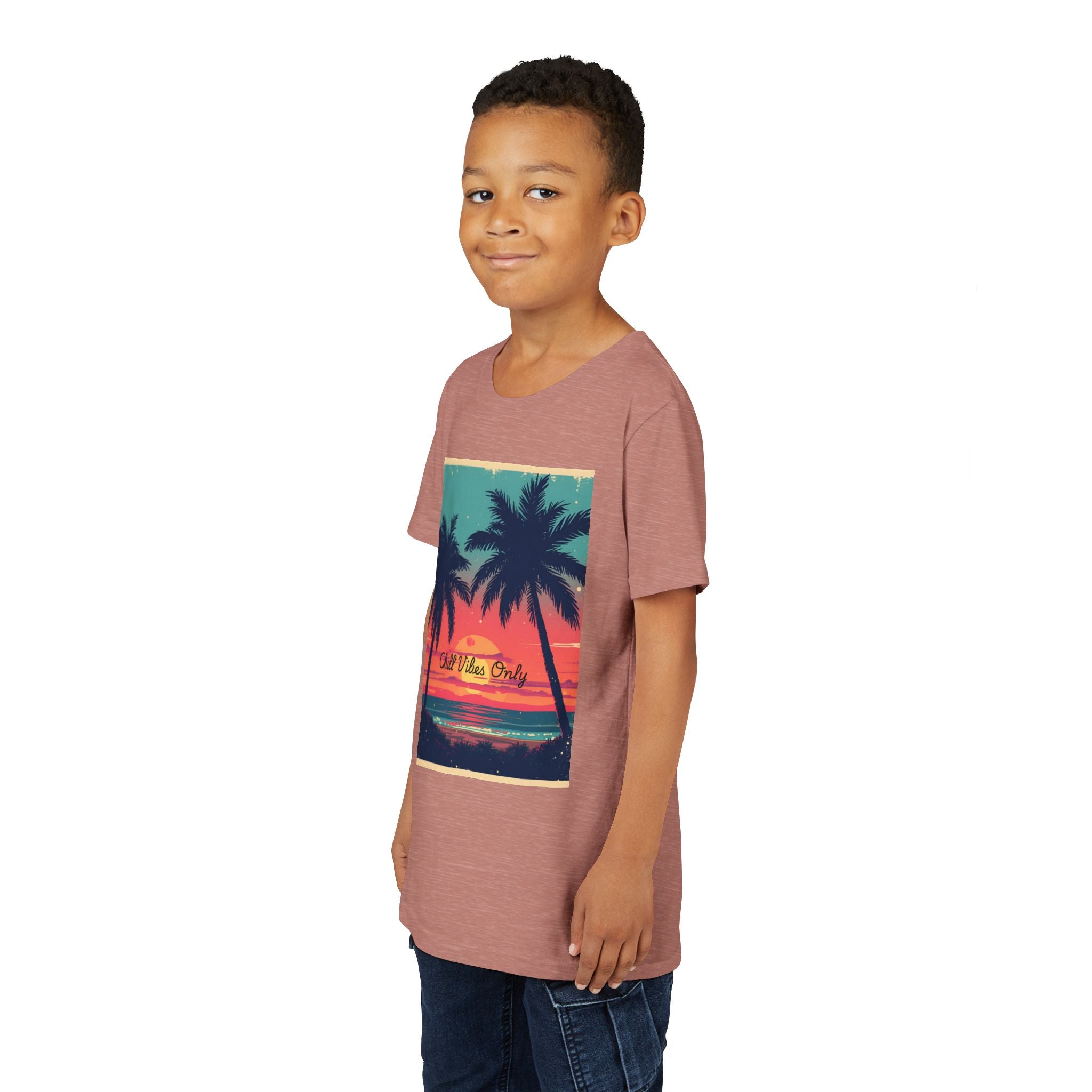 Tropical Sunset Youth Short Sleeve Tee