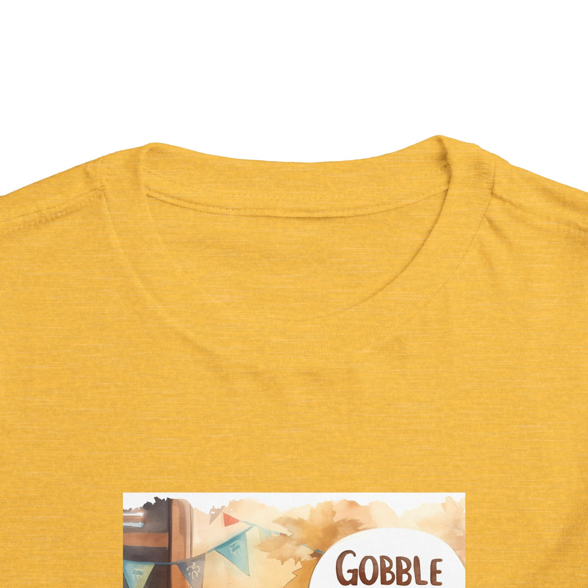 Thanksgiving Turkey Toddler Short Sleeve Tee