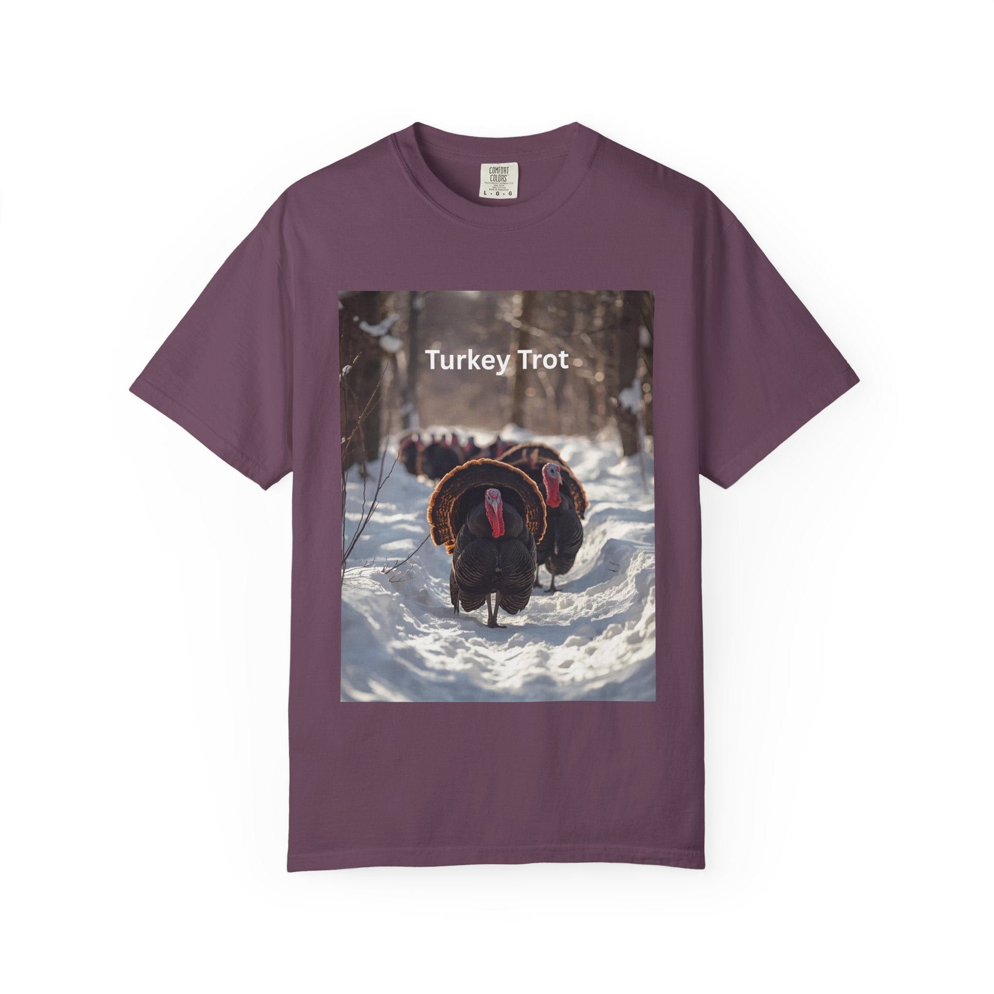 Turkey Trot Unisex T-Shirt, Casual Tee, Thanksgiving Apparel, Outdoor Fun Shirt, Festival Wear, Holiday Gift Idea