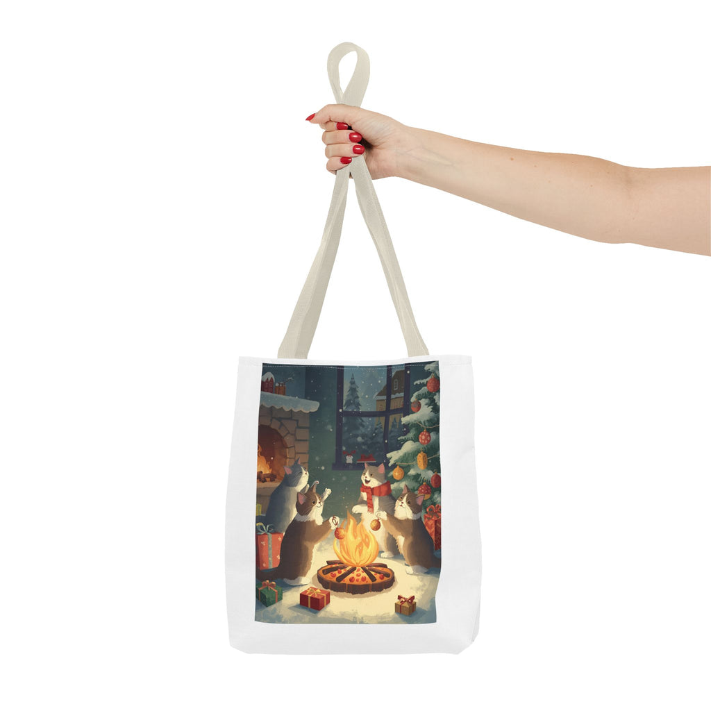 Cute Cats Christmas Tote Bag (AOP)