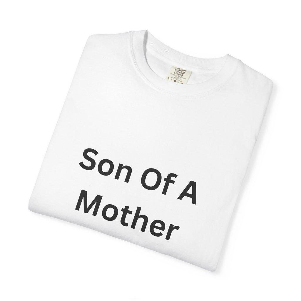 Unisex Humor T-shirt - "Son Of A Mother Monkey" - Funny Gift for Moms, Casual Wear, Birthday Gift, Eco-Friendly Tee, Unique Gift Idea