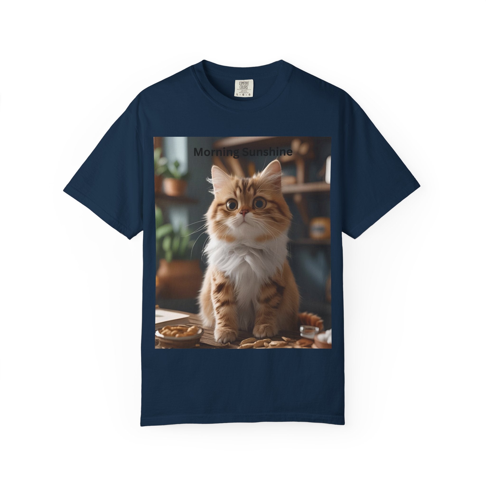 Cute Cat Lover T-Shirt, Unisex Tee, Animal Tee, Gift for Cat Owners, Cute Cat Shirt, Casual Wear, Pet Lover Gift
