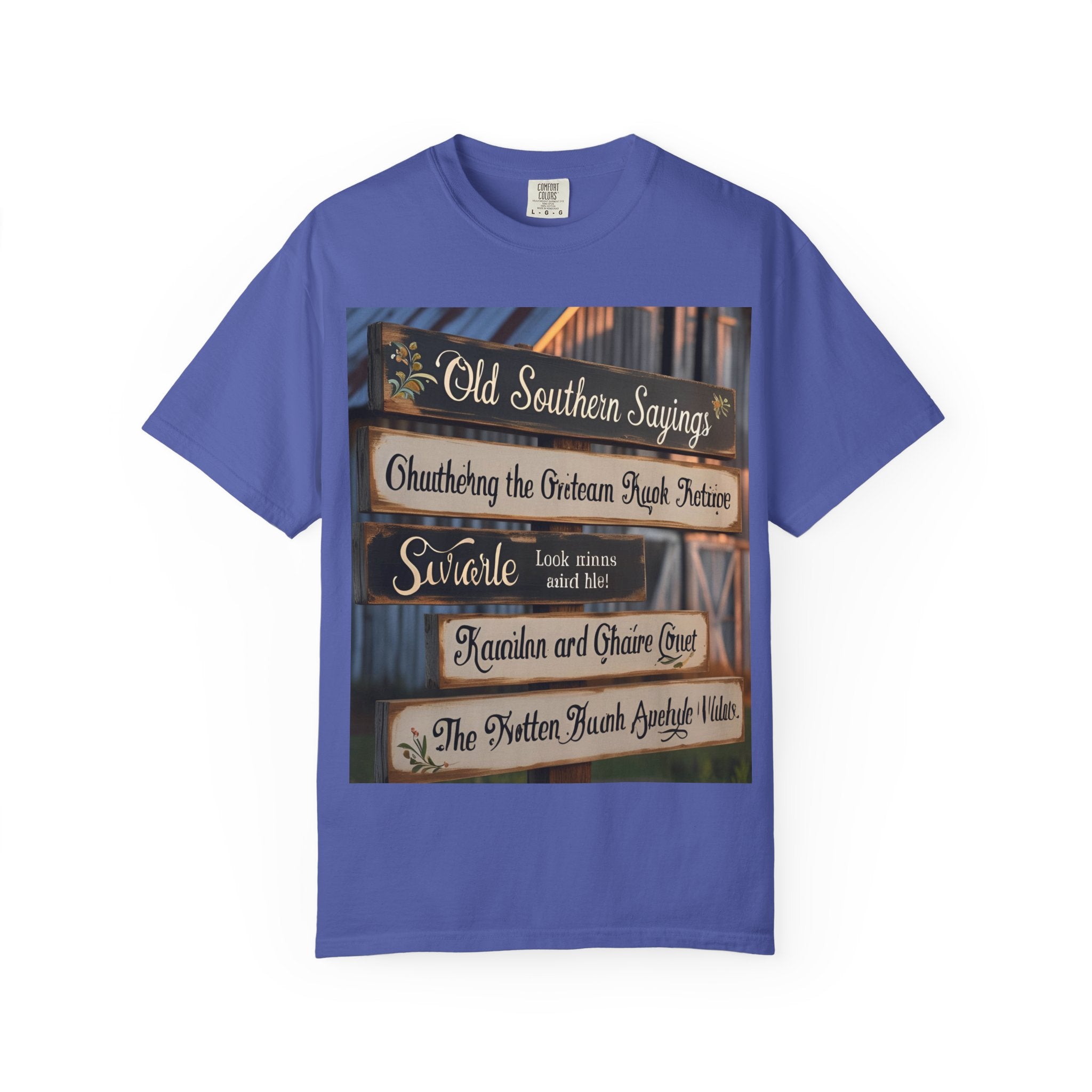 Old Southern Sayings Crossing Unisex T-shirt, Southern Pride Tee, Gift for Her/Him, Casual Wear, Vintage Style Shirt, Summer Wardrobe Essential