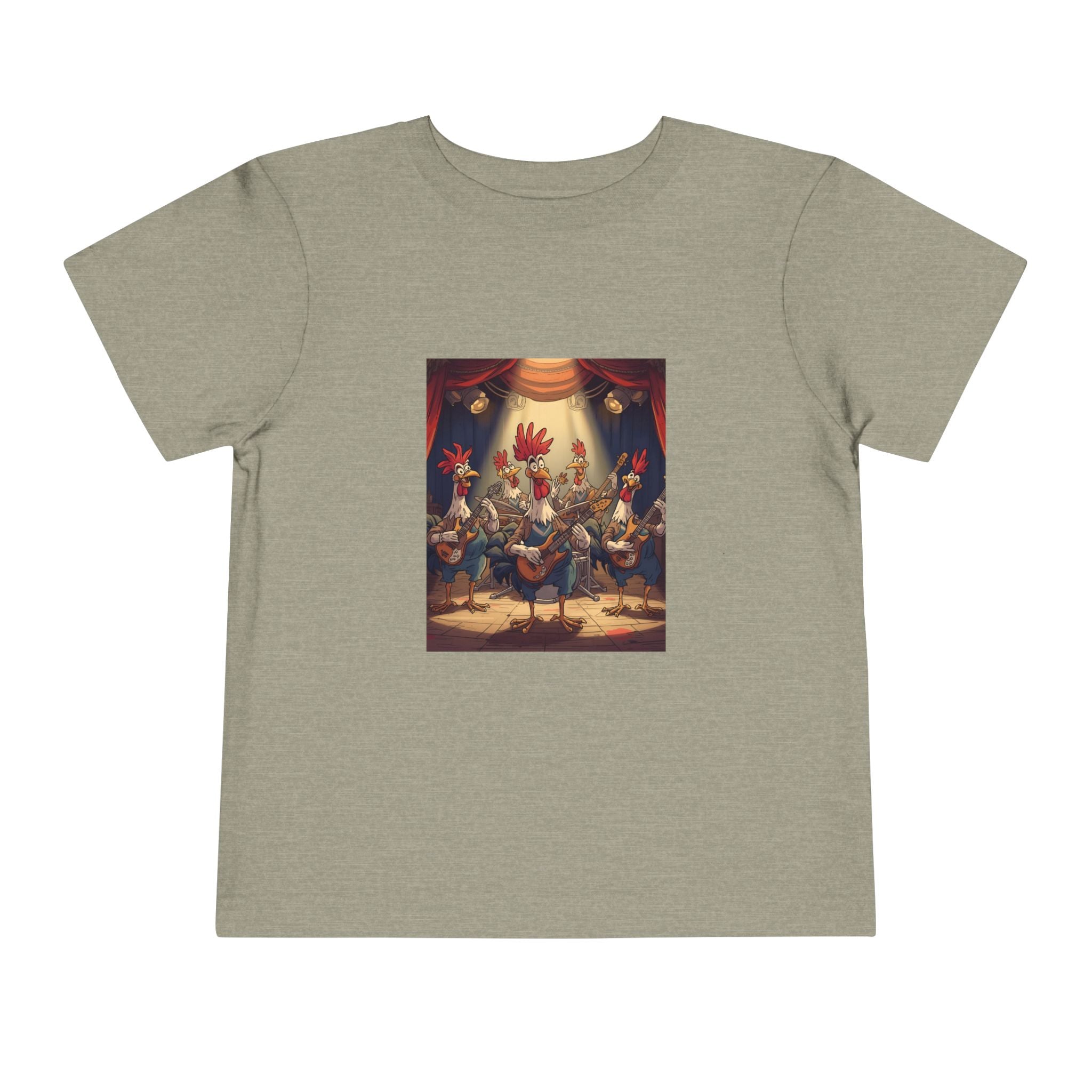 Chicken Funny Toddler Short Sleeve Tee