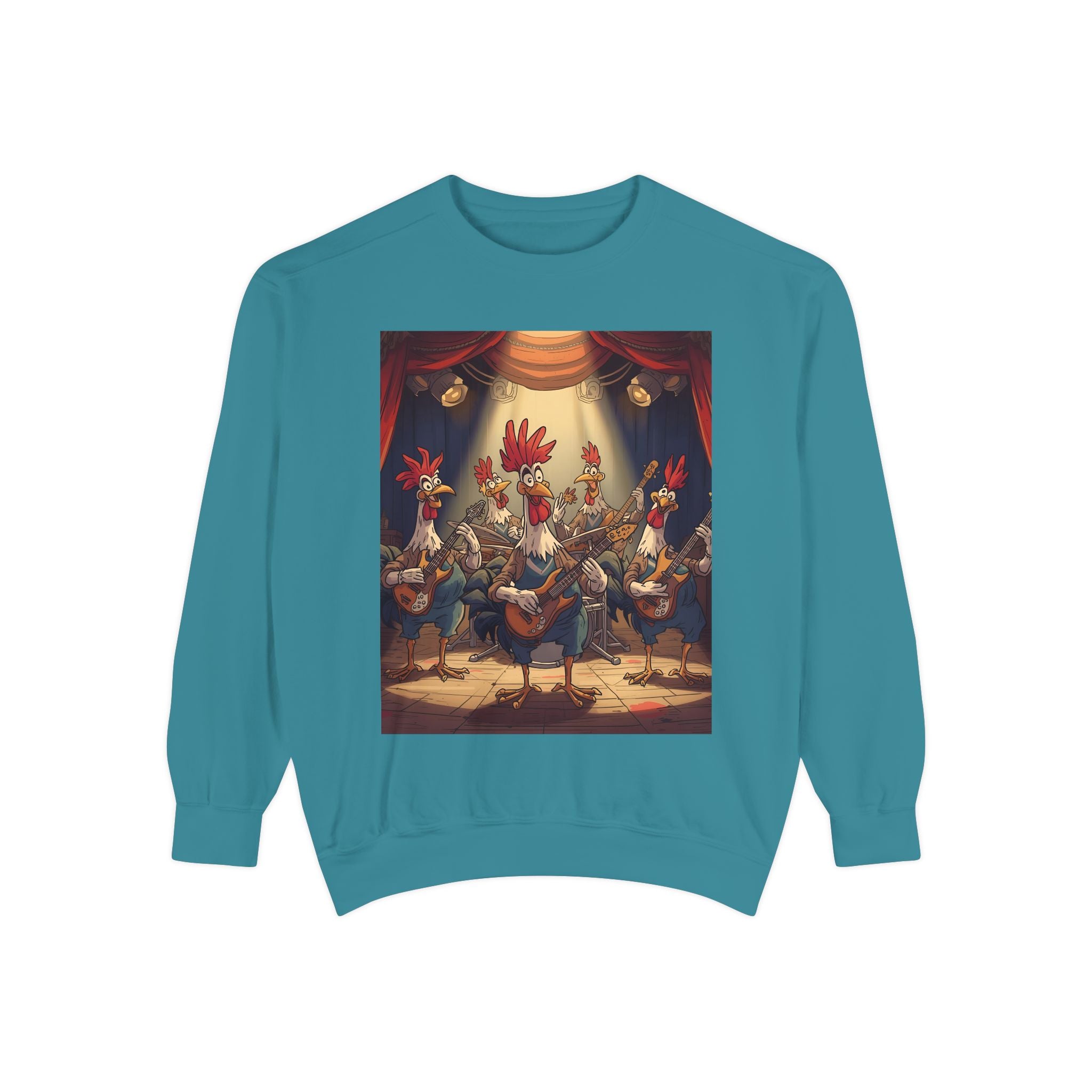 Chicken Funny Unisex Garment-Dyed Sweatshirt