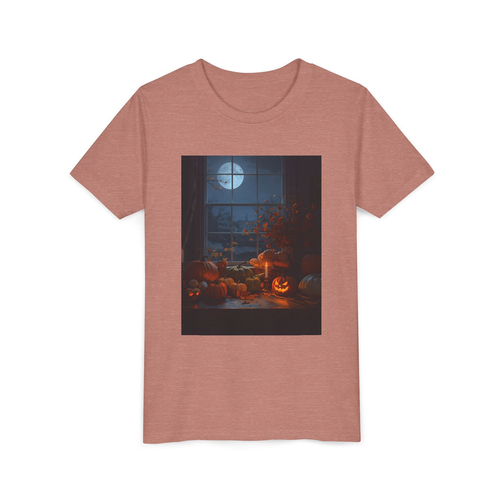 Halloween Pumpkin Youth Short Sleeve Tee