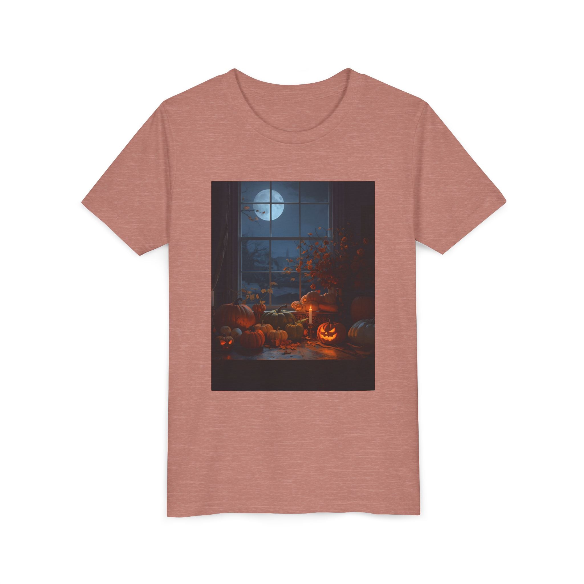 Halloween Pumpkin Youth Short Sleeve Tee