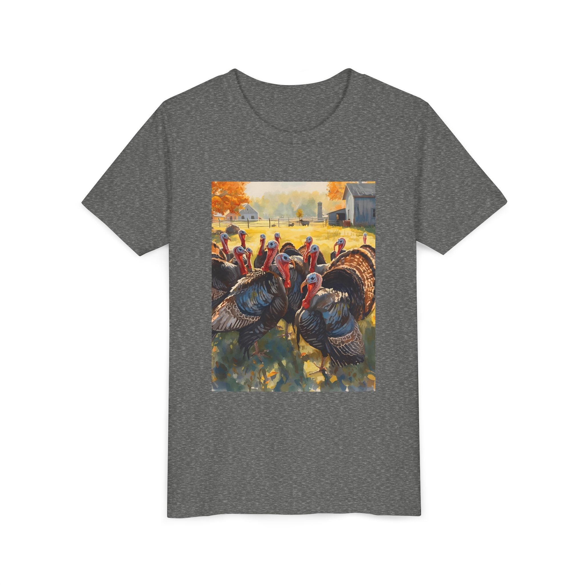 Thanksgiving Turkey Youth Short Sleeve Tee