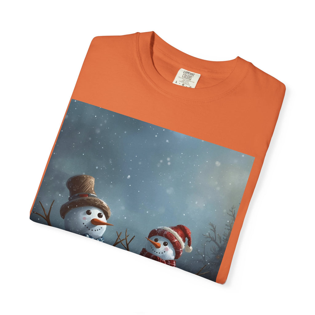 Christmas Winter Wonderland Snowman T-Shirt | Cozy Holiday Tee, Christmas Gift, Unisex Apparel, Seasonal Fashion, Winter Vibes