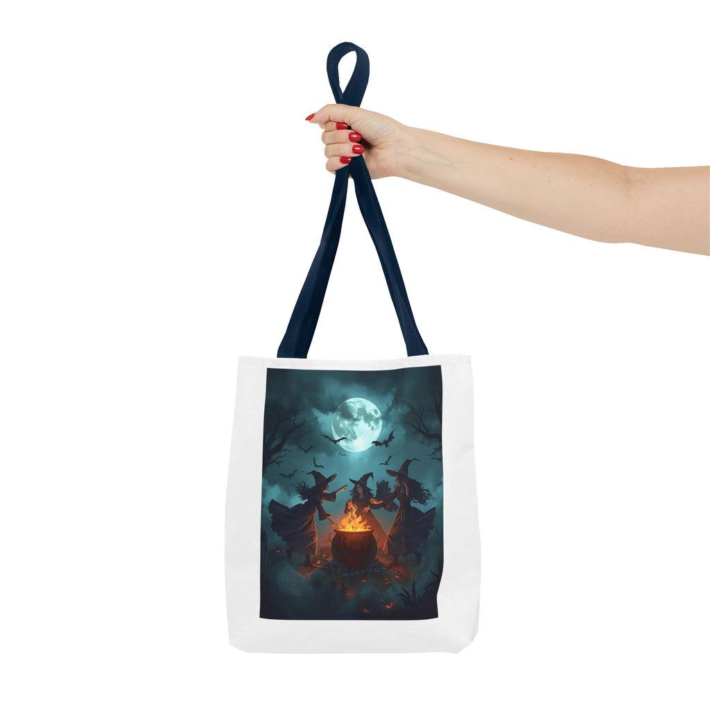 Spooky Halloween Tote Bag with Witches & Bats, Witchy Eco-Friendly Bag, Spooky Season Shopping Bag, Perfect for Halloween Parties, [...]