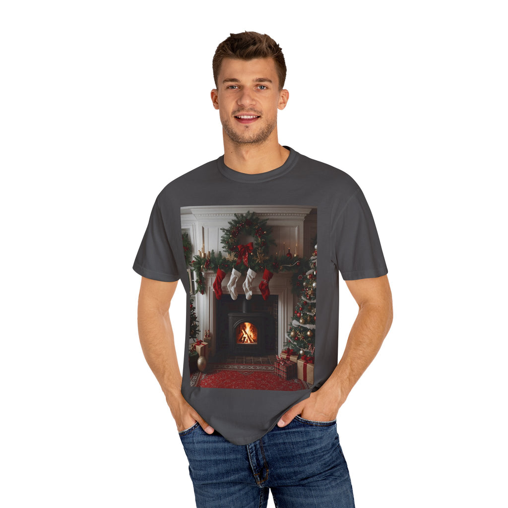 Cozy Holiday T-Shirt, Christmas Tee, Casual Winter Shirt, Family Gathering Outfit, Unisex Festive Apparel