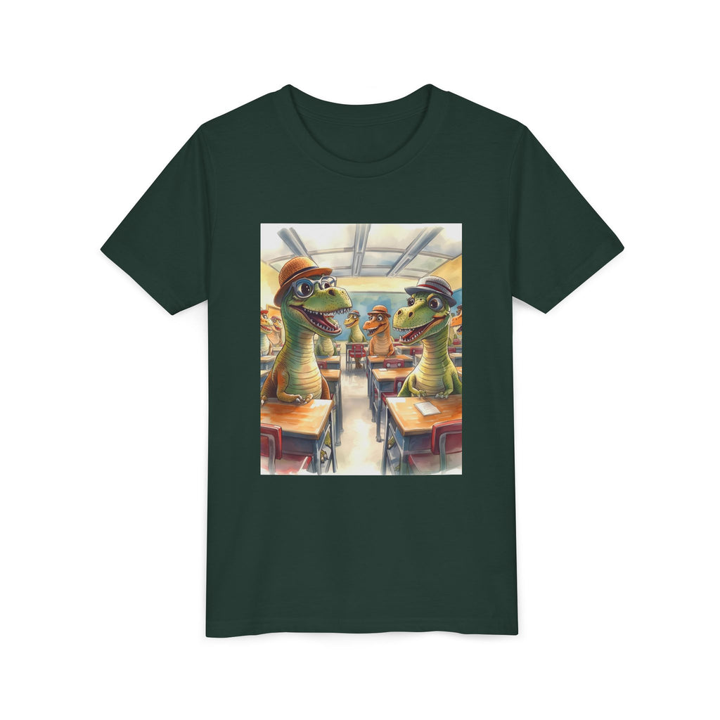 Dinosaur Classroom Youth Short Sleeve Tee