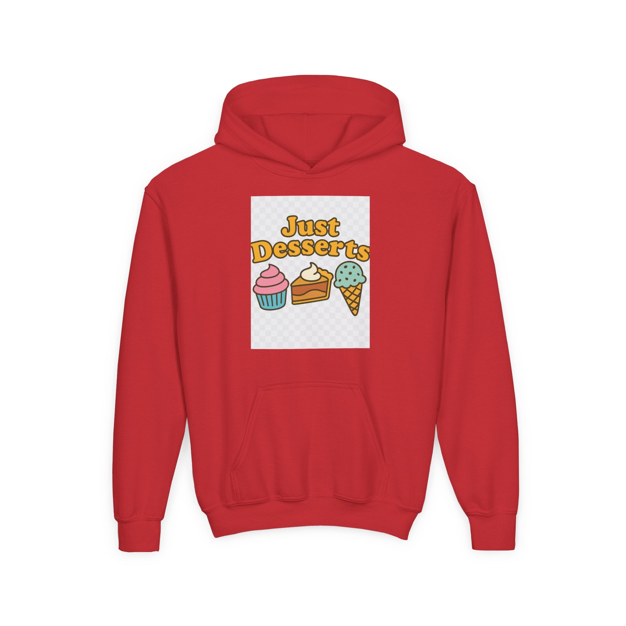 Just Desserts Youth Heavy Blend Hooded Sweatshirt