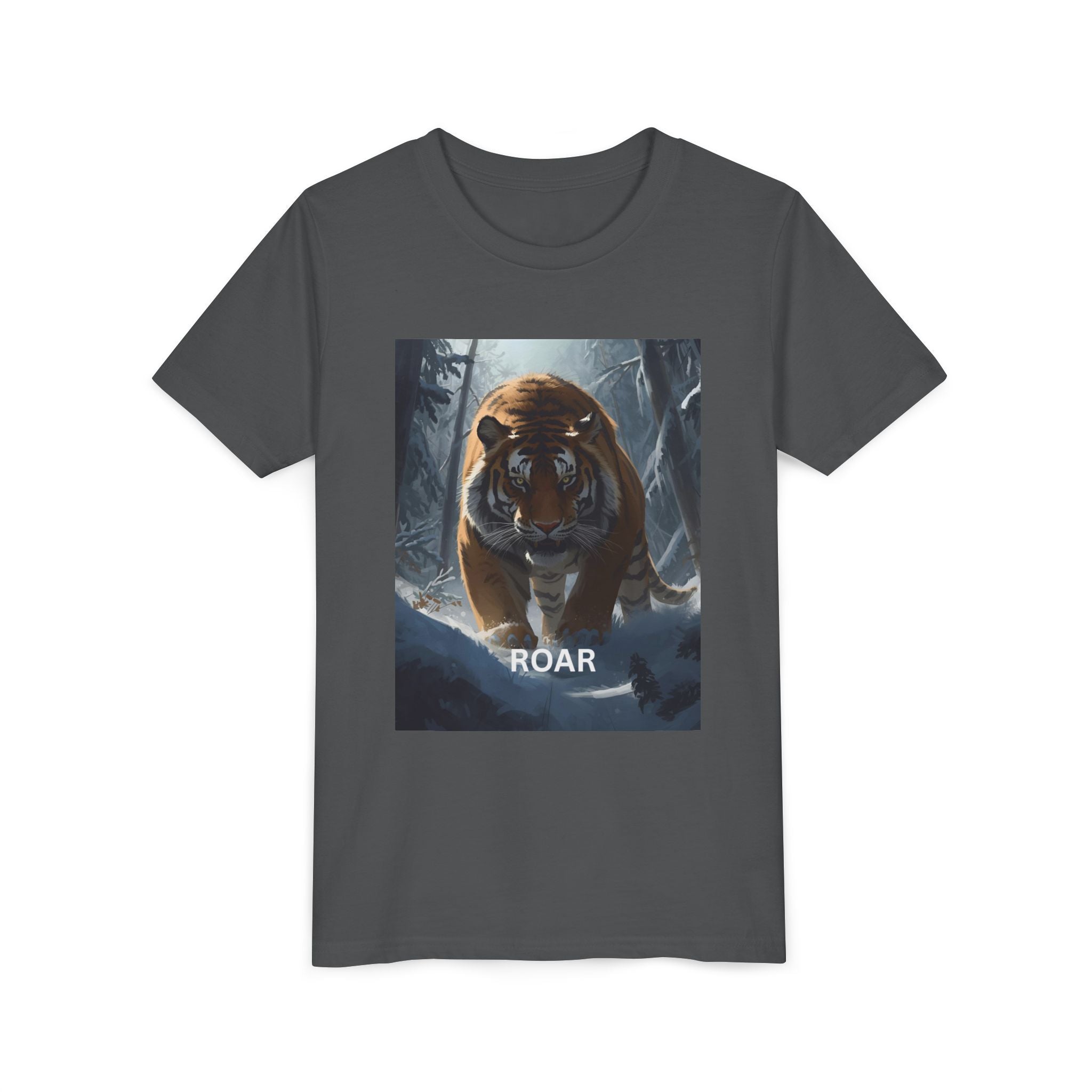 Tiger Roar Snow Youth Short Sleeve Tee