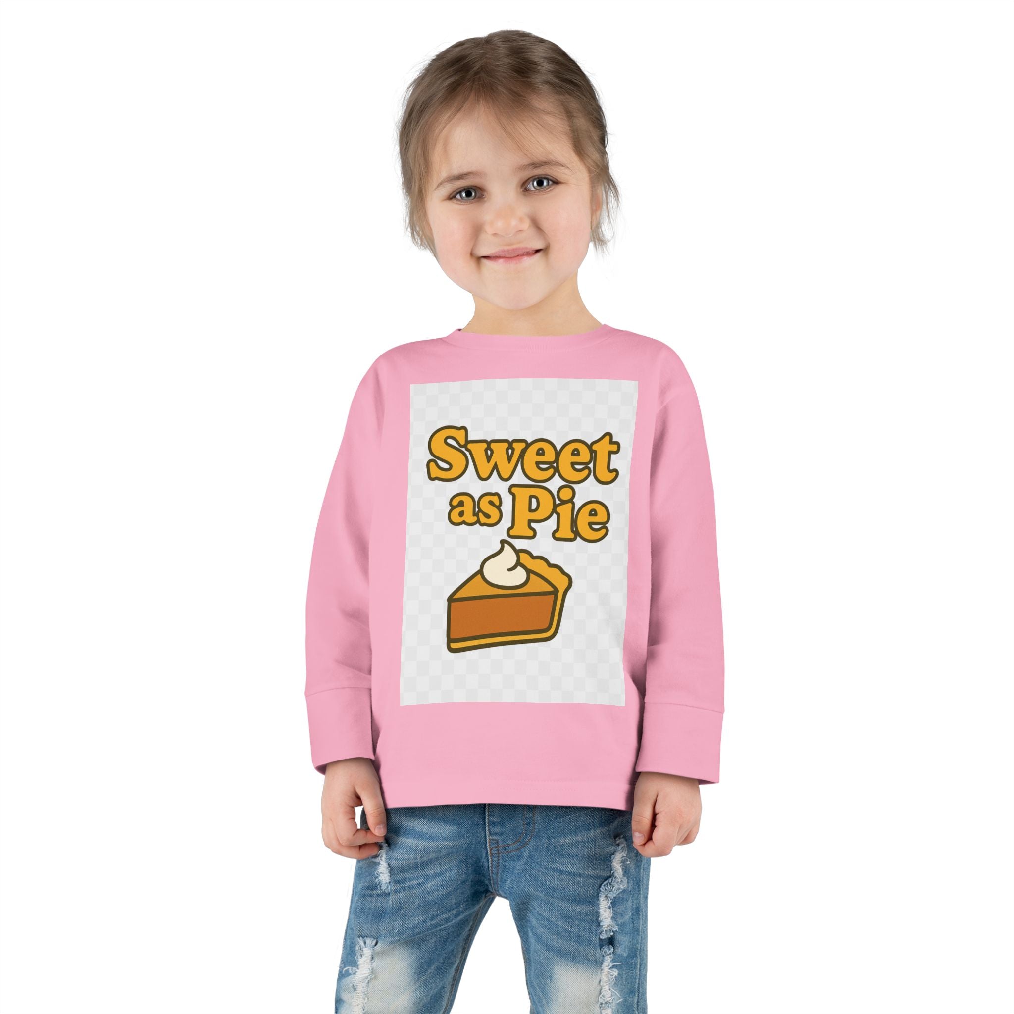 Sweet As Pie Toddler Long Sleeve Tee