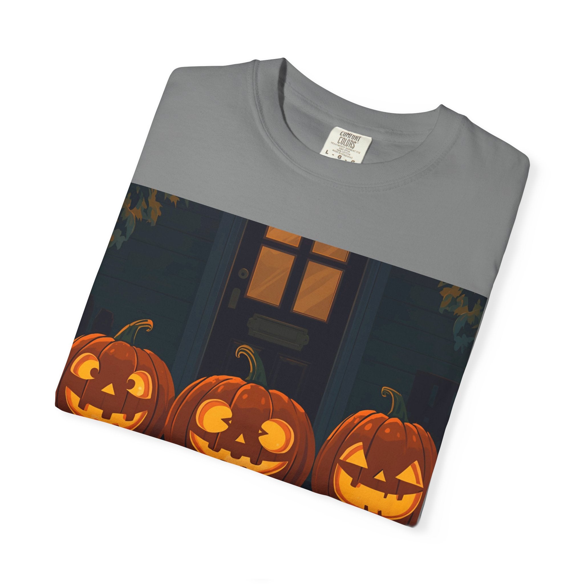 Happy Halloween Unisex T-Shirt, Spooky Season Apparel, Halloween Costume, Fall T-Shirt, Pumpkin Design Shirt, Y'all Graphic Tee