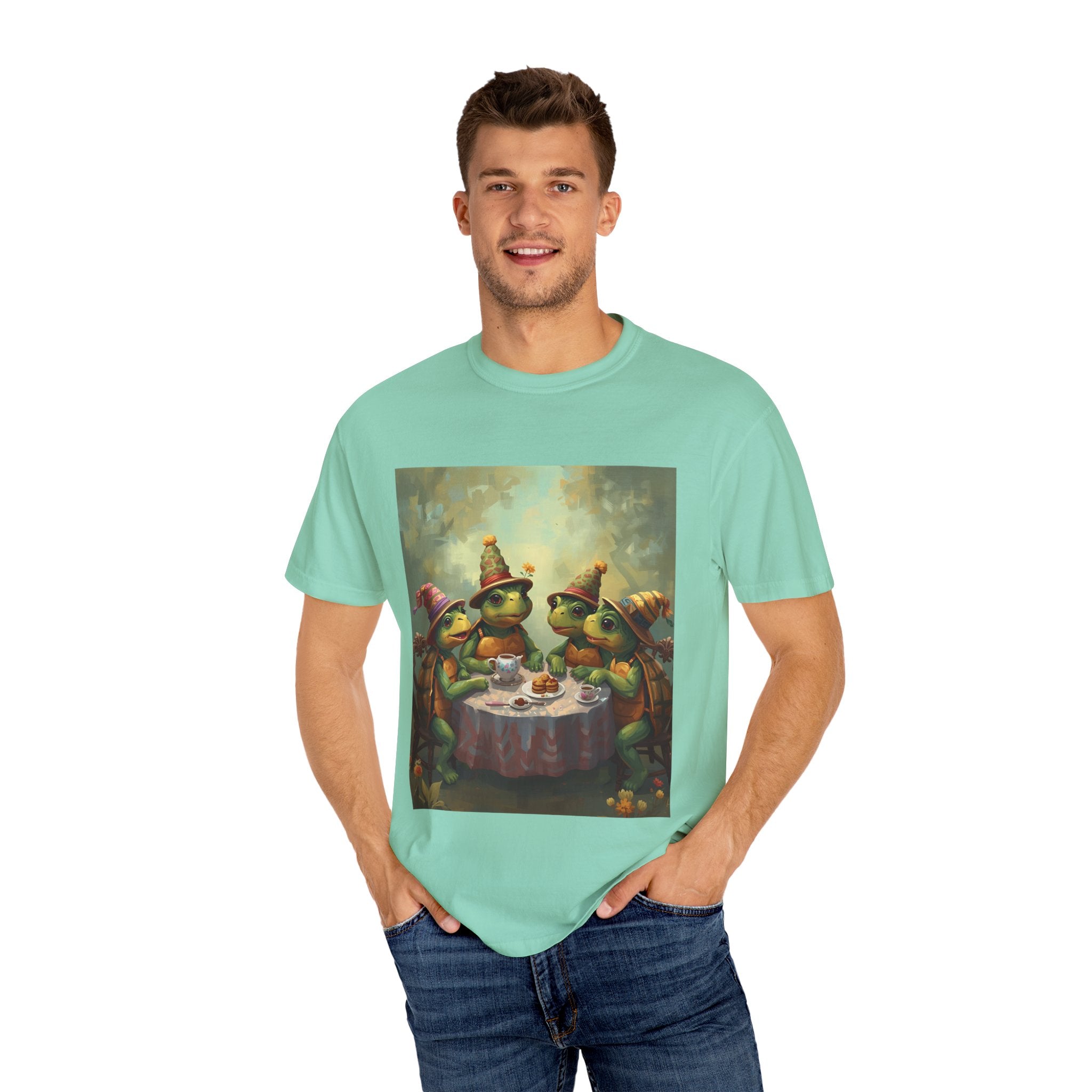 Whimsical Turtle Tea Party Unisex T-shirt | Fun Graphic Tee for Nature Lovers | Great Gift for Birthdays, Anniversaries, Holidays, [...]