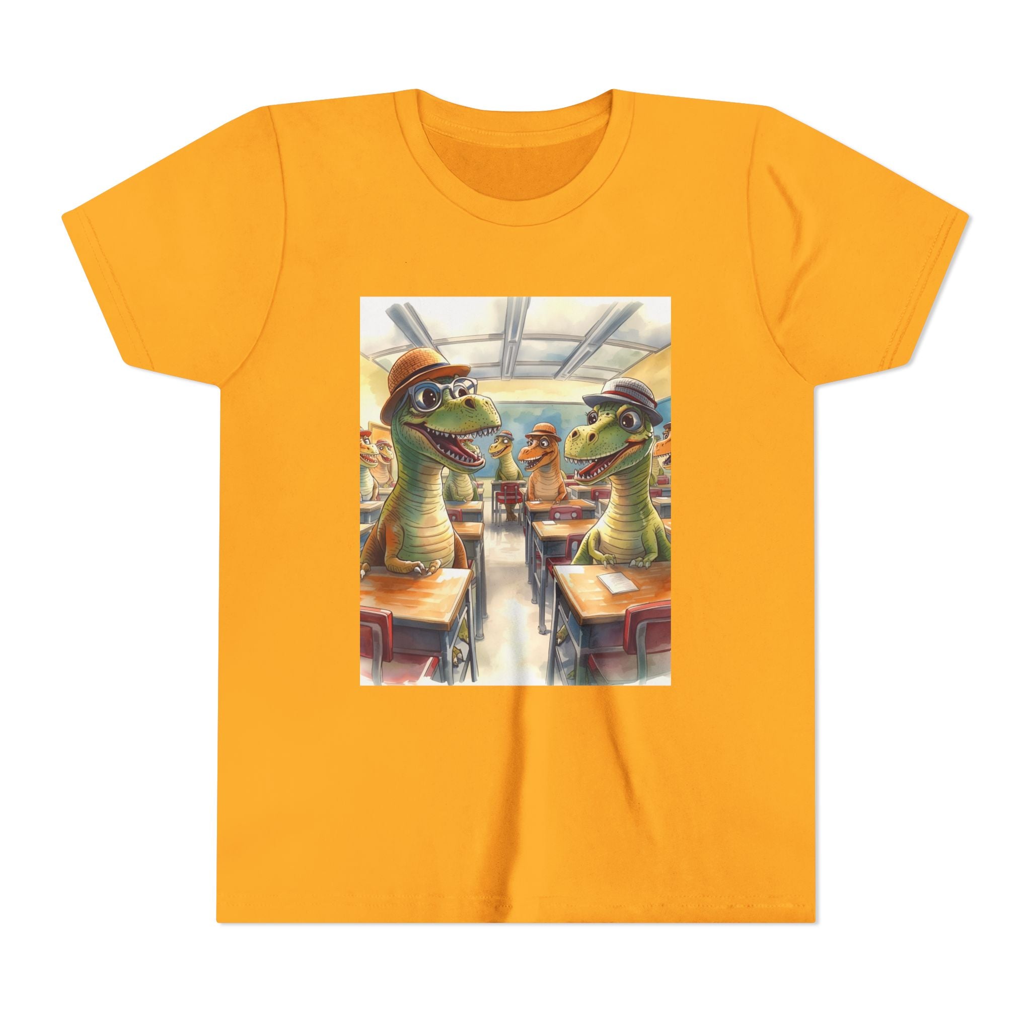 Dinosaur Classroom Youth Short Sleeve Tee