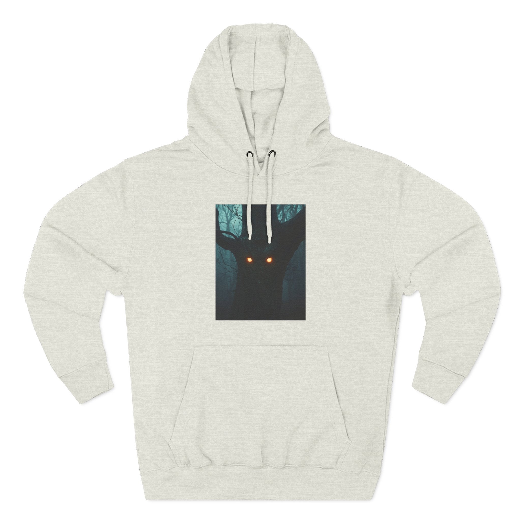 Chilling Nighttime Hoodie, Cozy Fleece Sweatshirt, Outdoor Adventure Attire, Perfect for Bonfire Nights, Gifts for Nature Lovers