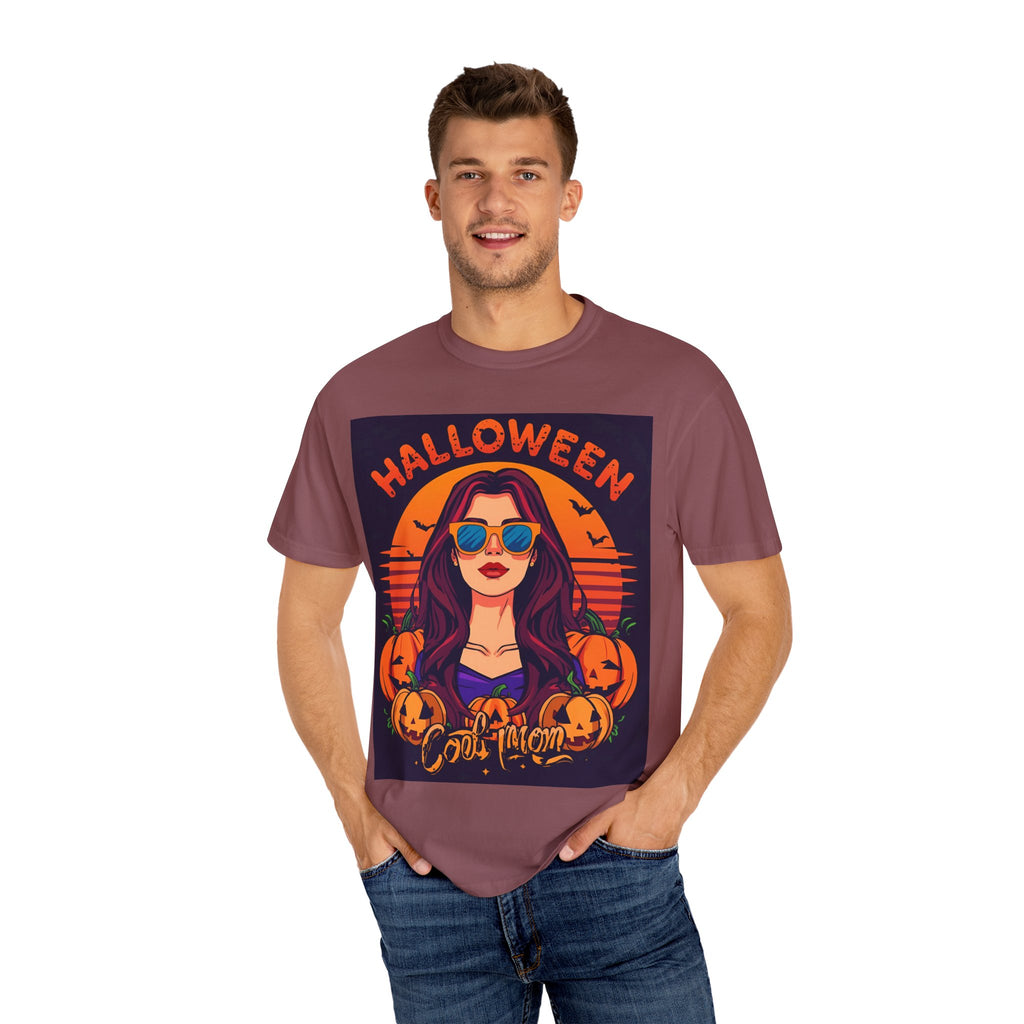 Halloween Cool Mom Unisex T-Shirt, Spooky Season Tee, Family Gathering Outfit, Fall Festival Wear, Gift for Moms