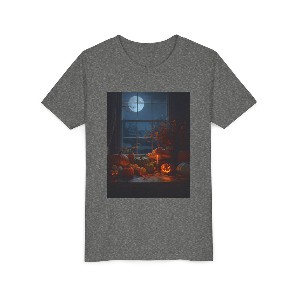 Halloween Pumpkin Youth Short Sleeve Tee